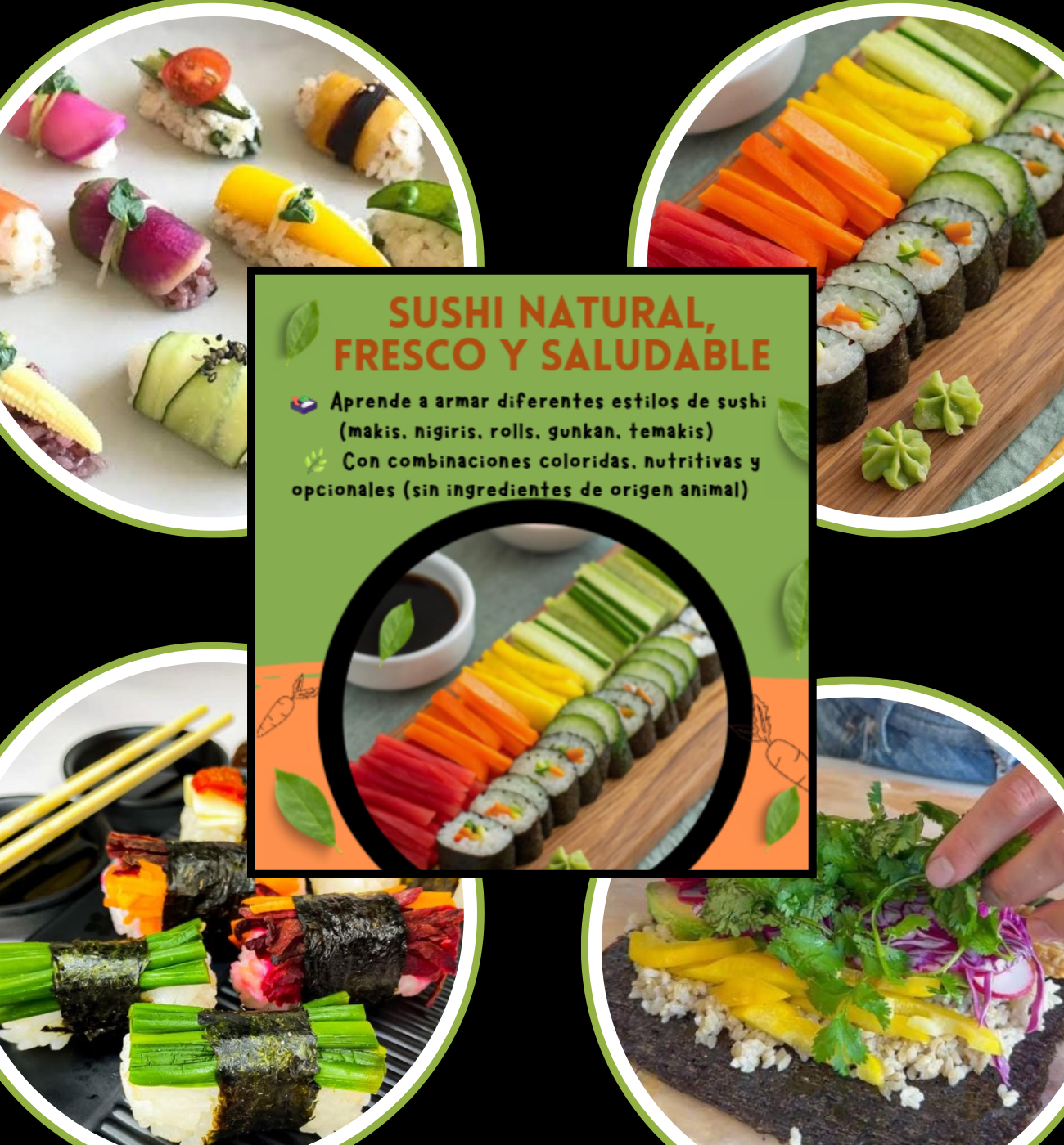 SUSHI NATURAL Y SALUDABLE